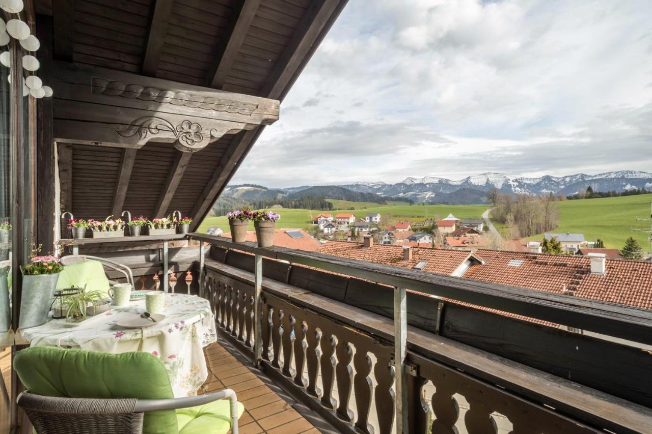 Haus Sonnenhang Wohnung 3 Stiefenhofen ภายนอก รูปภาพ