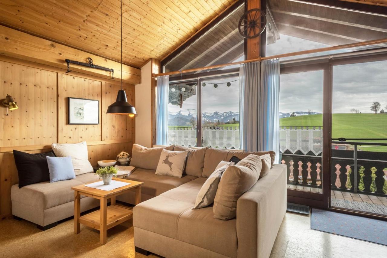 Haus Sonnenhang Wohnung 3 Stiefenhofen ภายนอก รูปภาพ